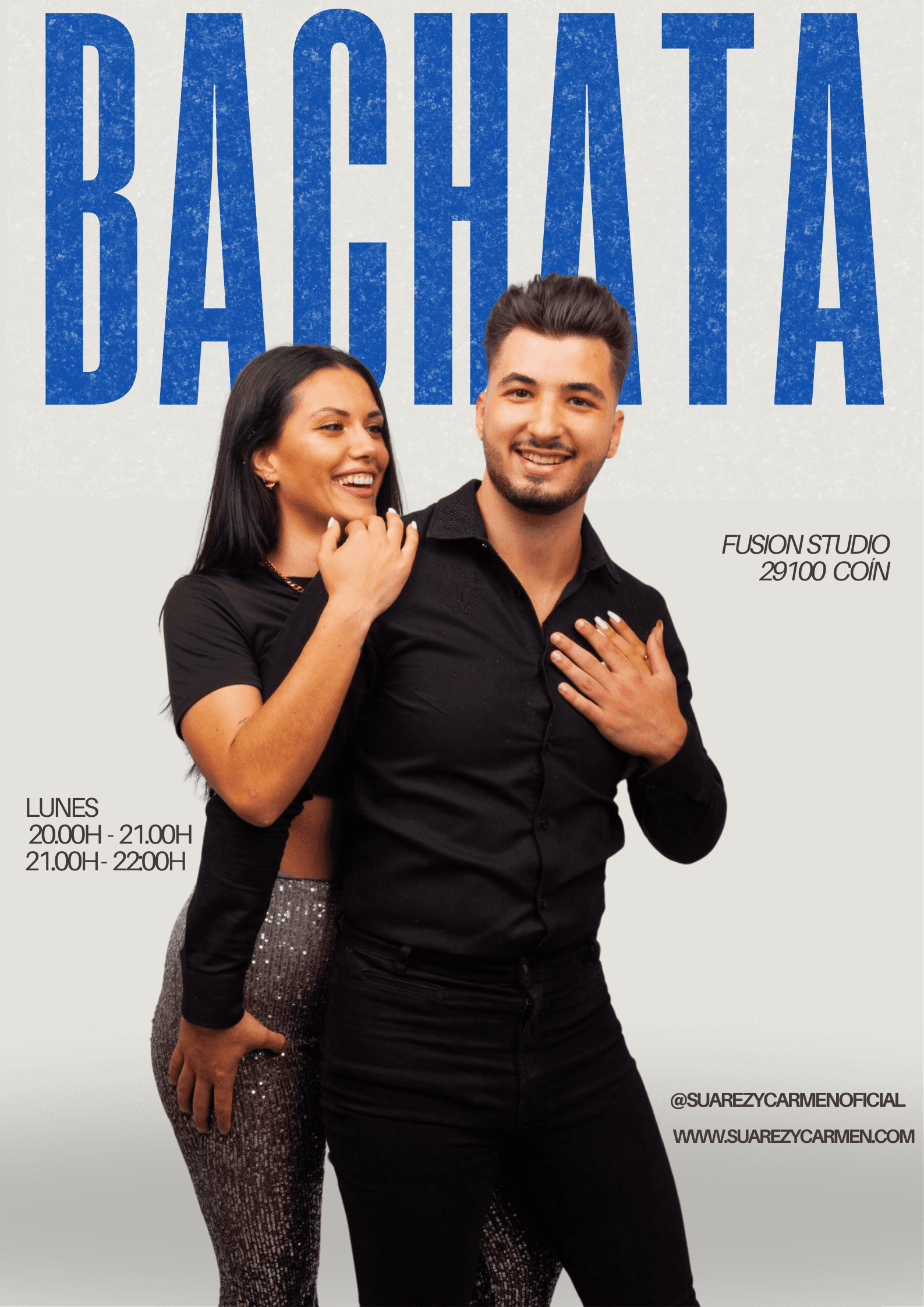 Cartel de Clases de bachata en Coín